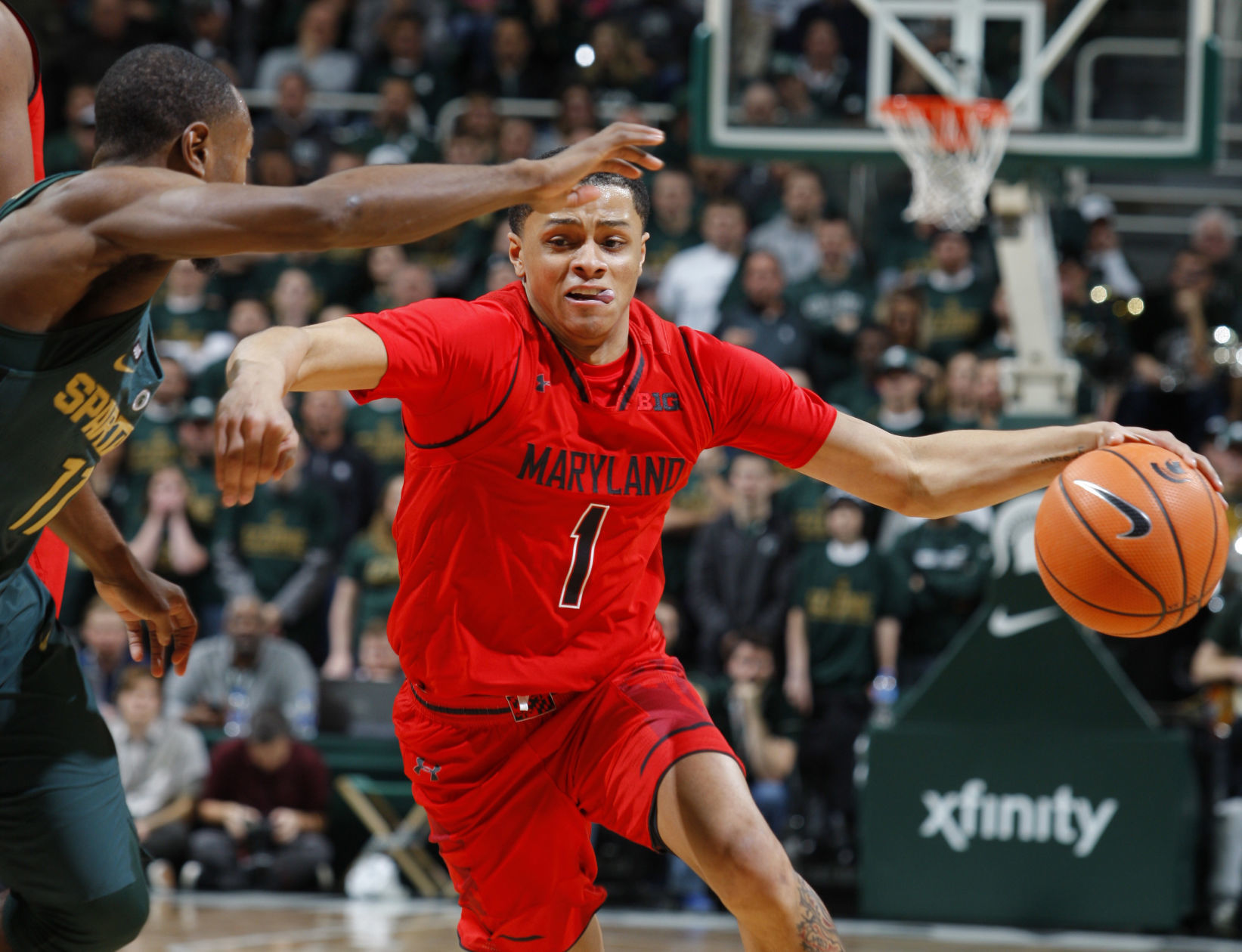Maryland Michigan St Basketball